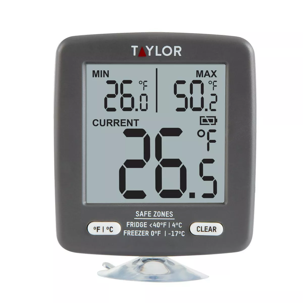 Taylor Digital Freezer/Refrigerator Thermometer