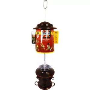 Droll Yankees Oil Rubbed Squirrel X6 Proof Bird Feeder - Bronze