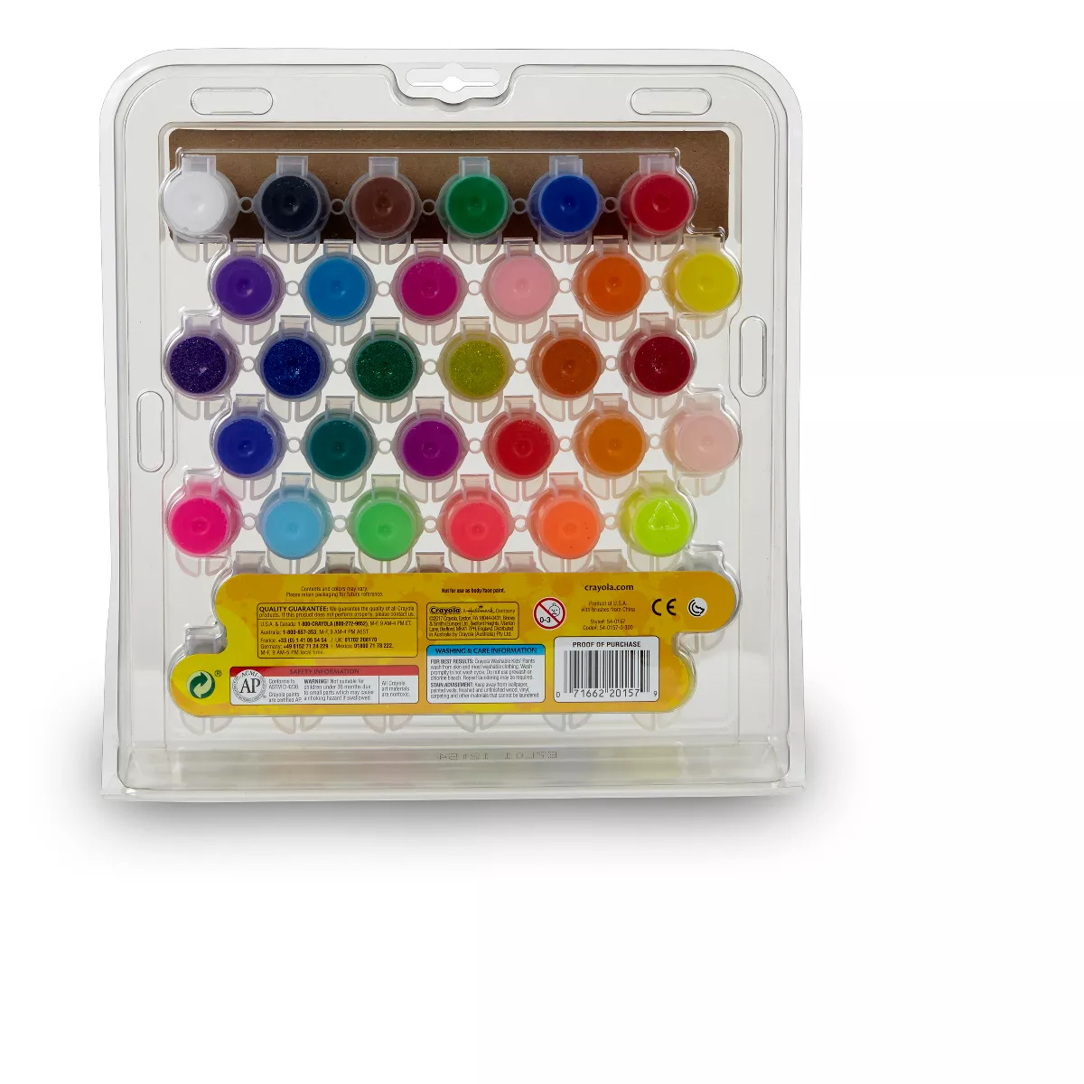 Crayola 42ct Washable Paint Set for Kids