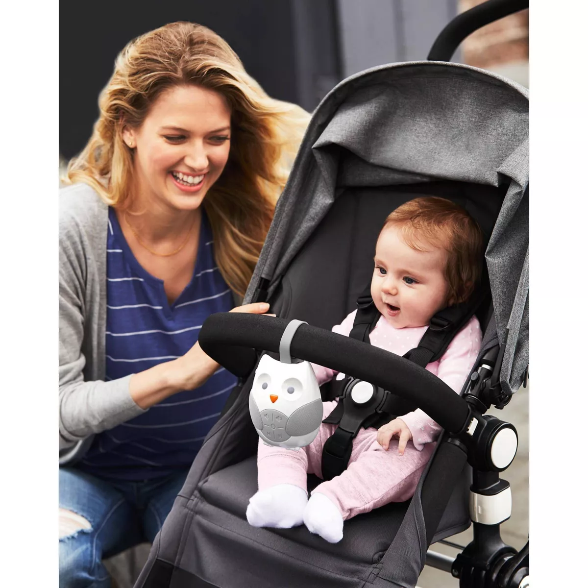 Skip Hop Stroll & Go Portable Owl Baby Soother