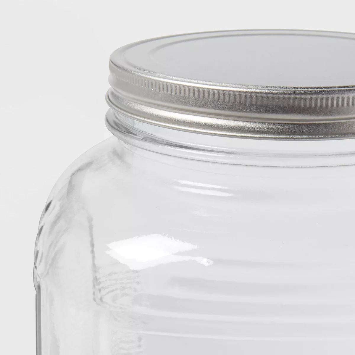 128oz Glass Jar with Metal Lid - Threshold™