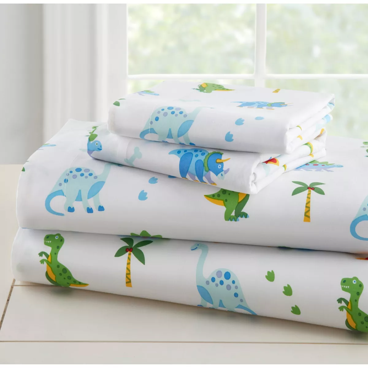 7pc Full Dinosaur Land Cotton Bed in a Bag - WildKin