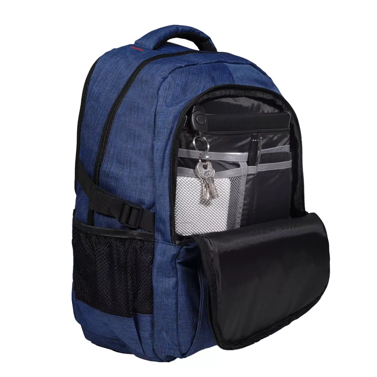 Rockland 19'' Business Pro USB Laptop Backpack - Blue
