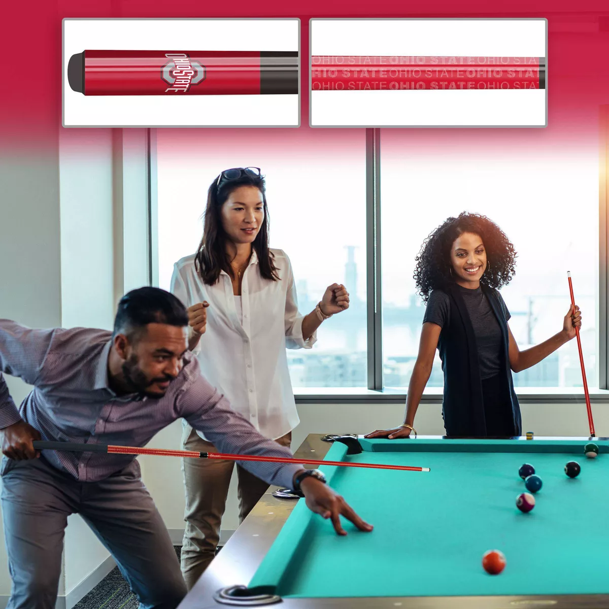 NCAA Ohio State Buckeyes Cue Stick