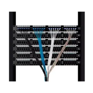 Monoprice Cat6A Ethernet Network Patch Cable - 30 Feet - Yellow | 10-Pack, 10G - SlimRun Series