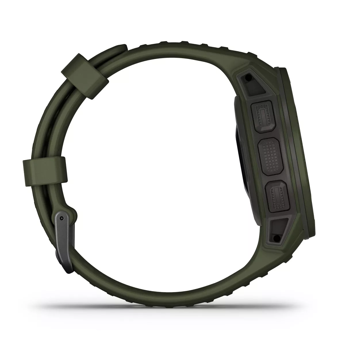 Garmin Instinct Solar Tactical Moss Rugged GPS Smartwatch with Solar Charging