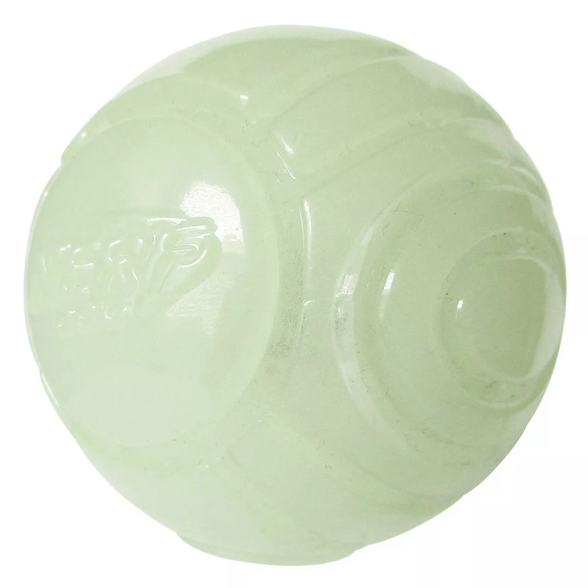 NERF Led Lightneing Glow Ball Dog Toy - 2.5