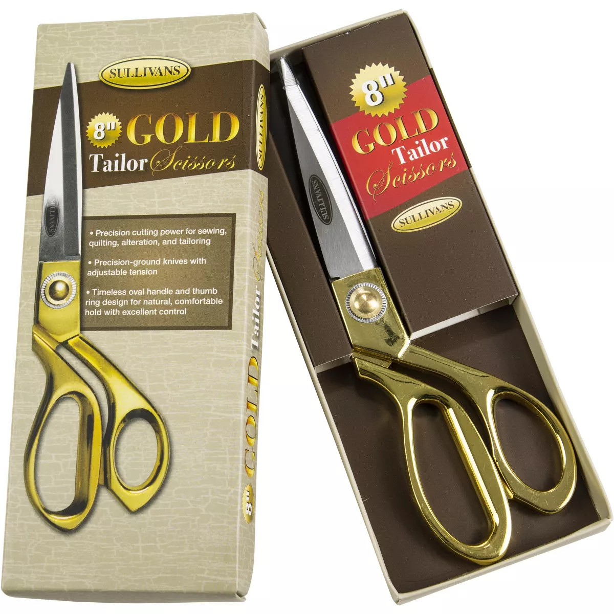 Sullivans Gold Tailor Scissors 8