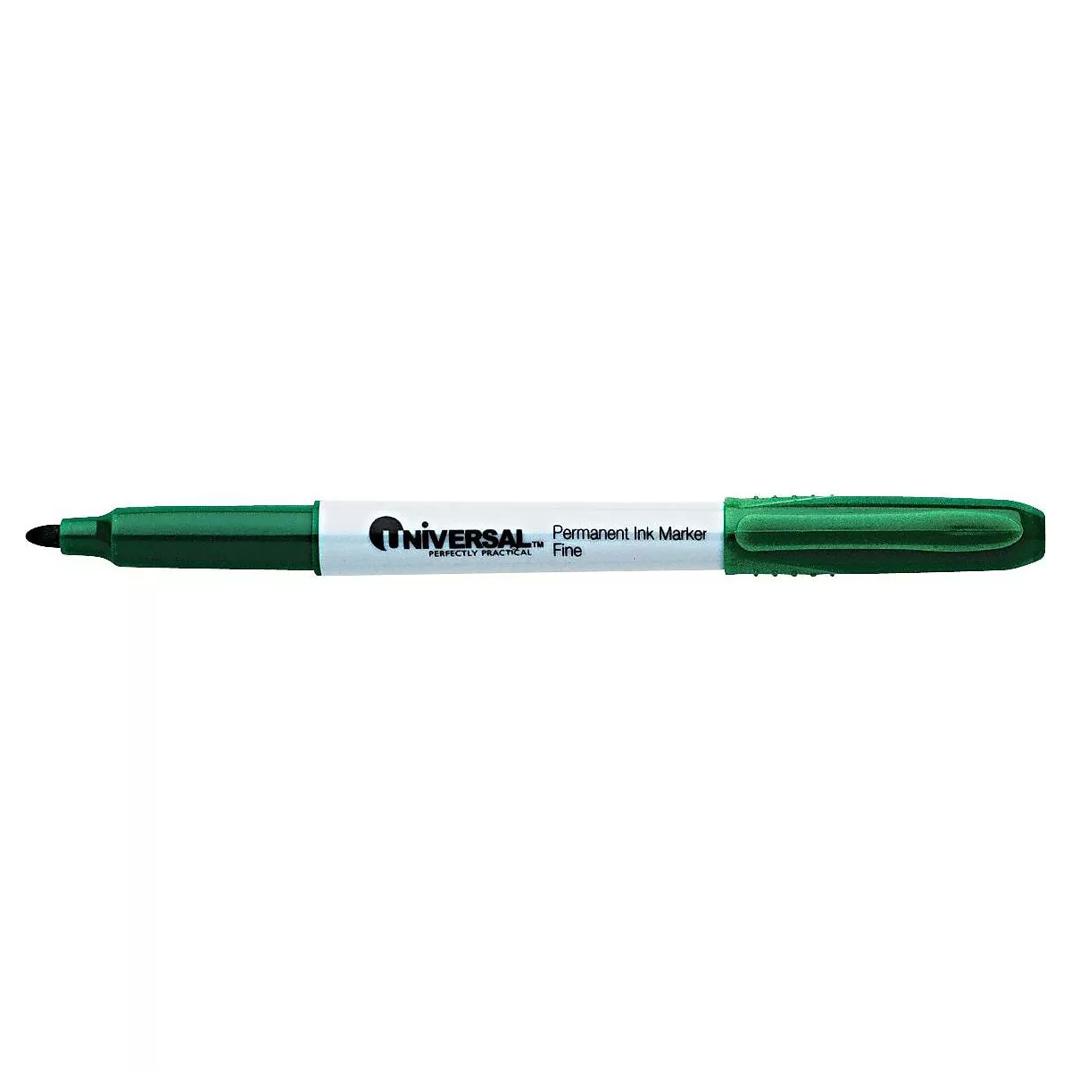 Universal Pen-Style Permanent Marker Bullet/Fine Black 60 per pack 07074