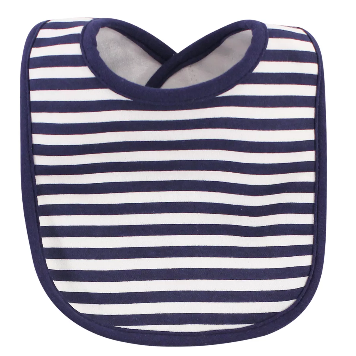 Hudson Baby Infant Boy Cotton Bib and Sock Set 5pk, Handsome As A Prince, One Size