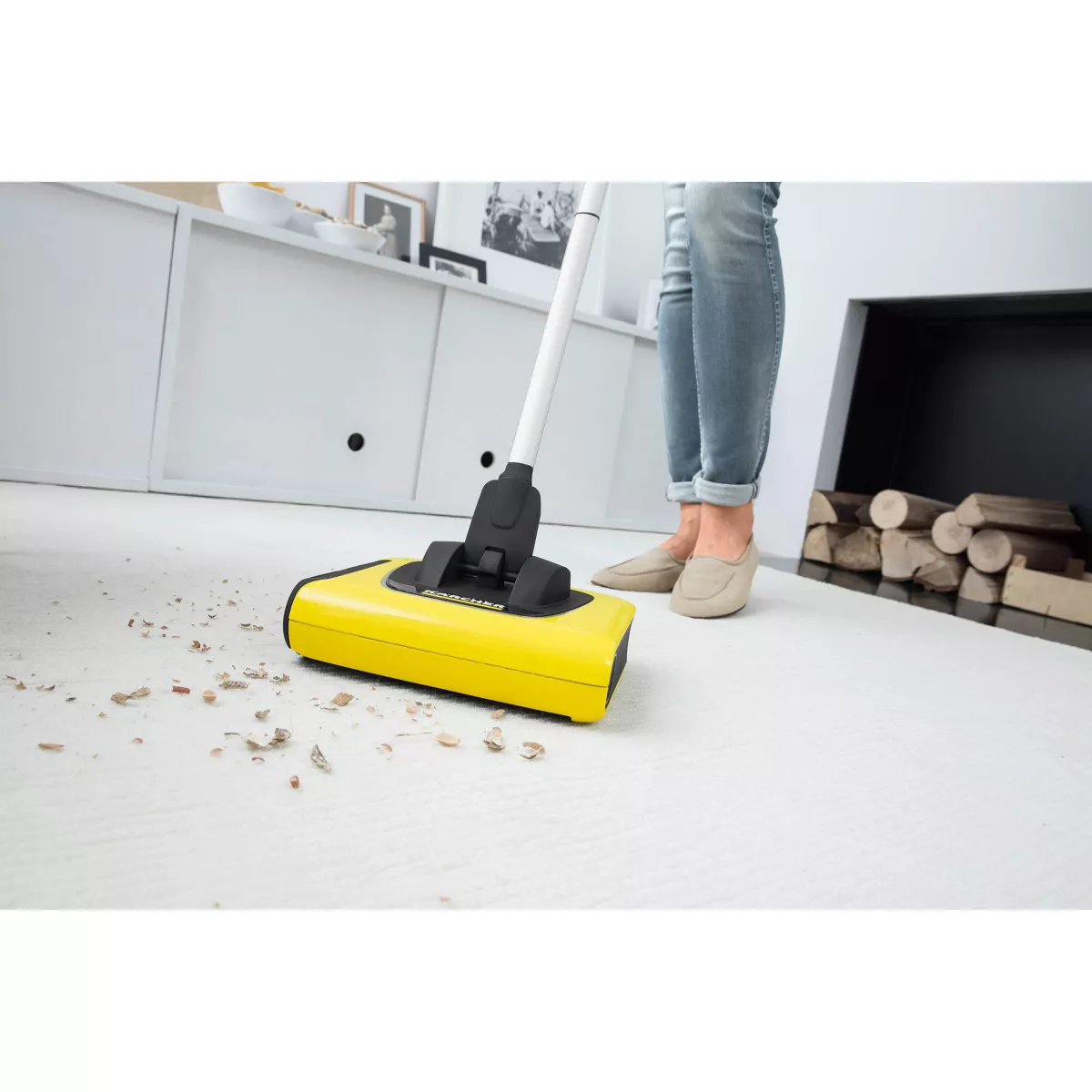 Karcher Electric Broom - Yellow