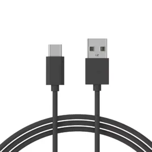 Just Wireless 6ft TPU Type-C to USB-A Cable - Gray