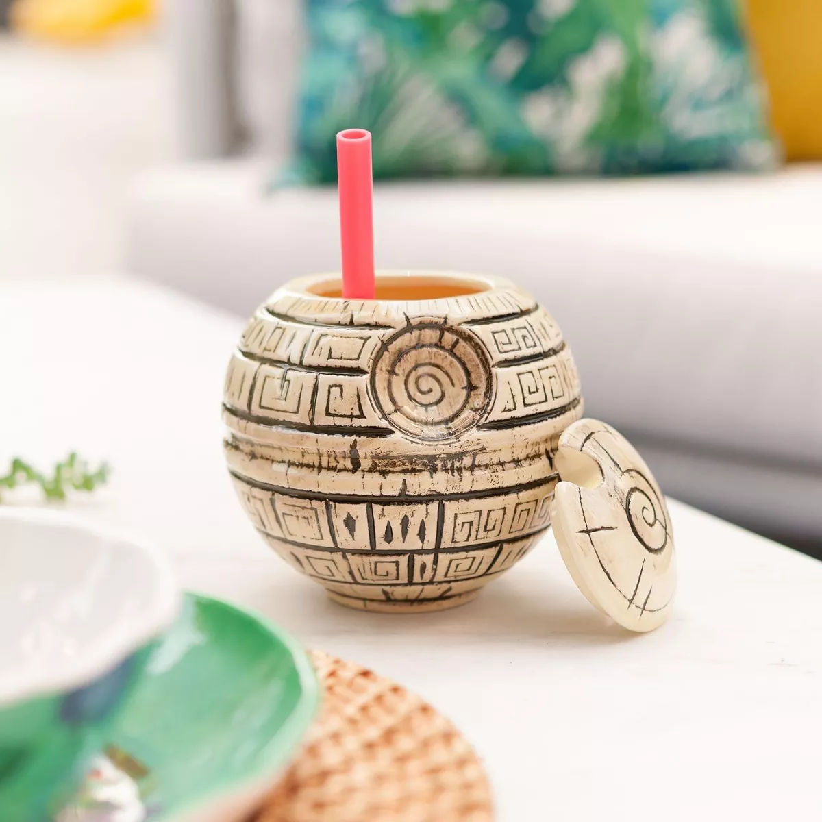 Beeline Creative Geeki Tikis Star Wars Death Star Ceramic Mug | Holds 24 Ounces