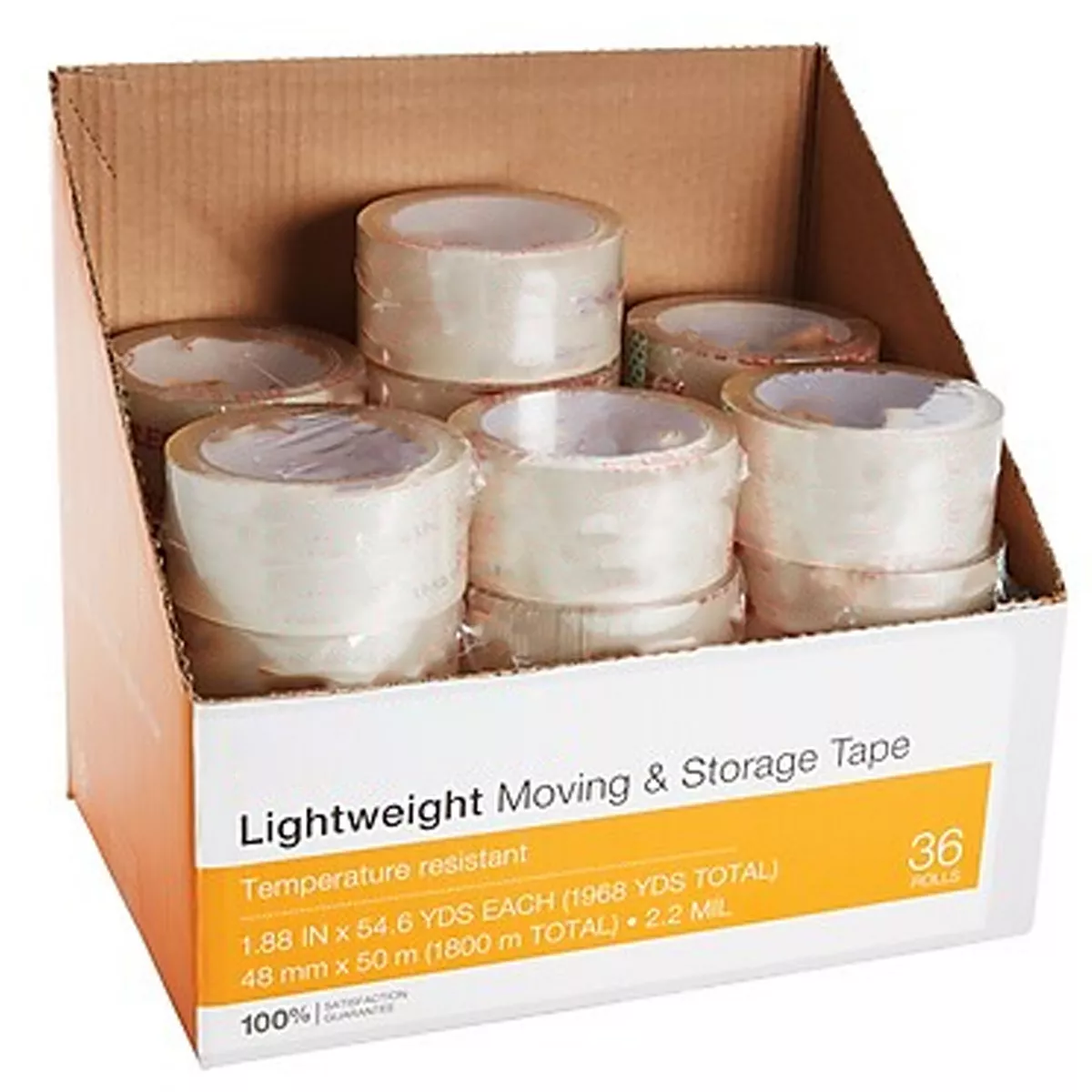 MyOfficeInnovations Lightweight Moving & Storage PKing Tape 1.88