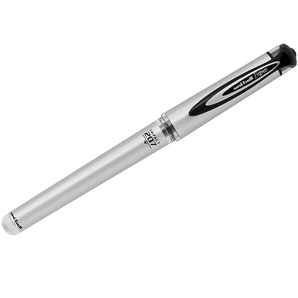 Uni-ball 207 Impact Roller Ball Stick Gel Pen Black Ink Bold 65800
