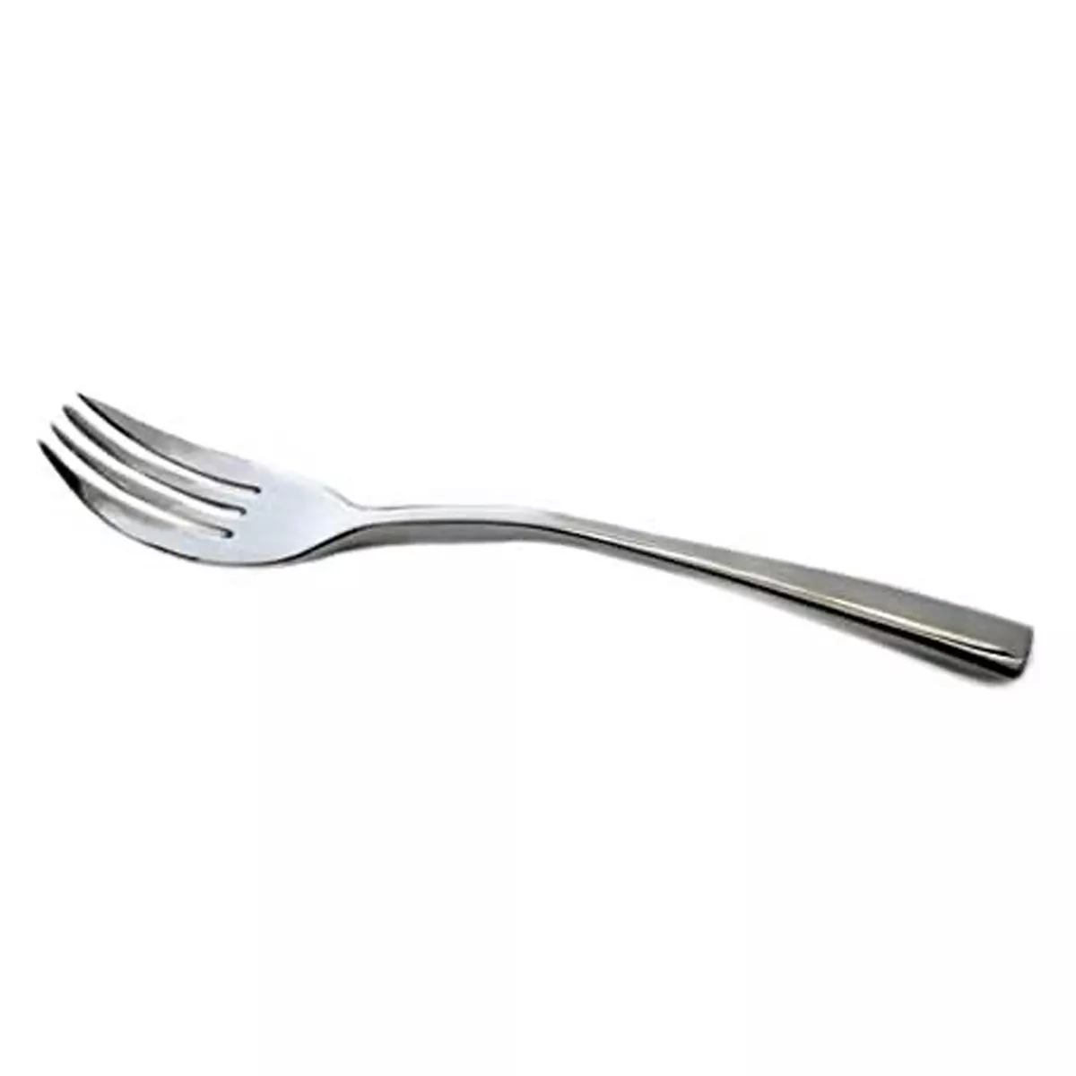 Knork 4 Piece 18/0 Stainless Steel Dining Silverware Flatware Original Dinner Fork Set, Silver Chrome