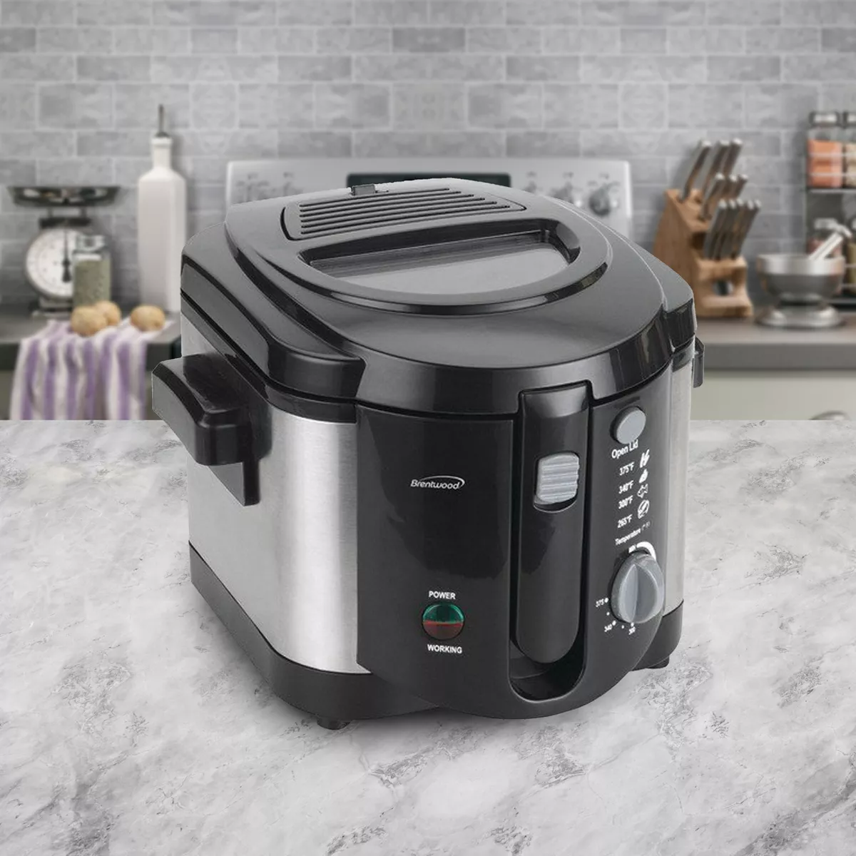 Brentwood 2Lt. Deep Fryer 1200 Watts