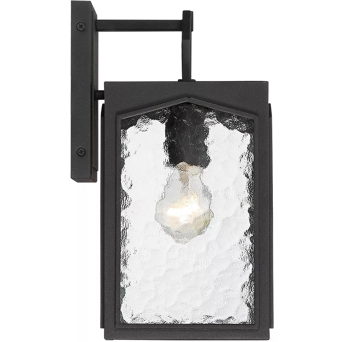 360 Lighting Outdoor Wall Light Fixture Black 12 1/2