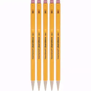 Paper Mate Sharpwriter Mechanical Pencils 0.7mm Yellow Barrel 5/pk (30376)