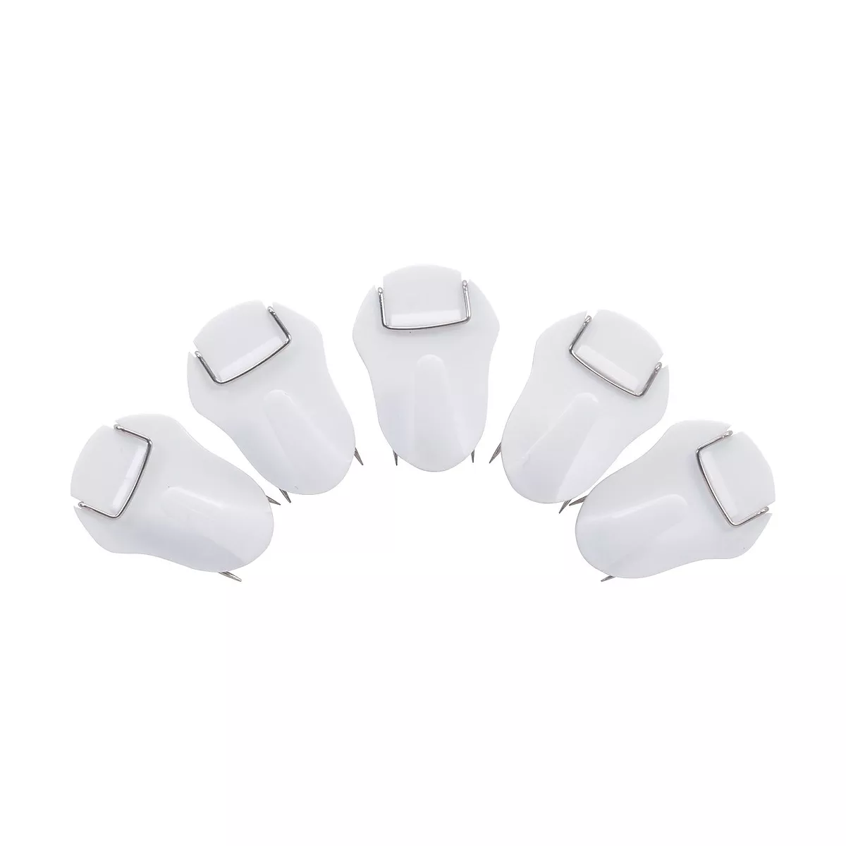 Staples Cubicle Hook White 5/Pack (44437) 1798816