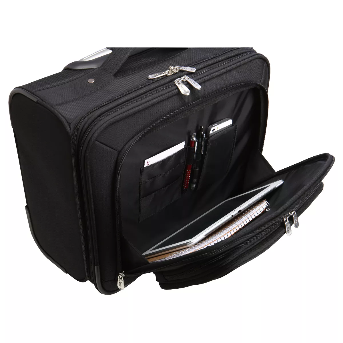 MLB St. Louis Cardinals Carry On Laptop Spinner Wheels Suitcase
