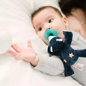 WubbaNub Pacifier - MLB Houston Astros Bear