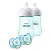 Philips Avent Natural Baby Bottle Teal Gift Set