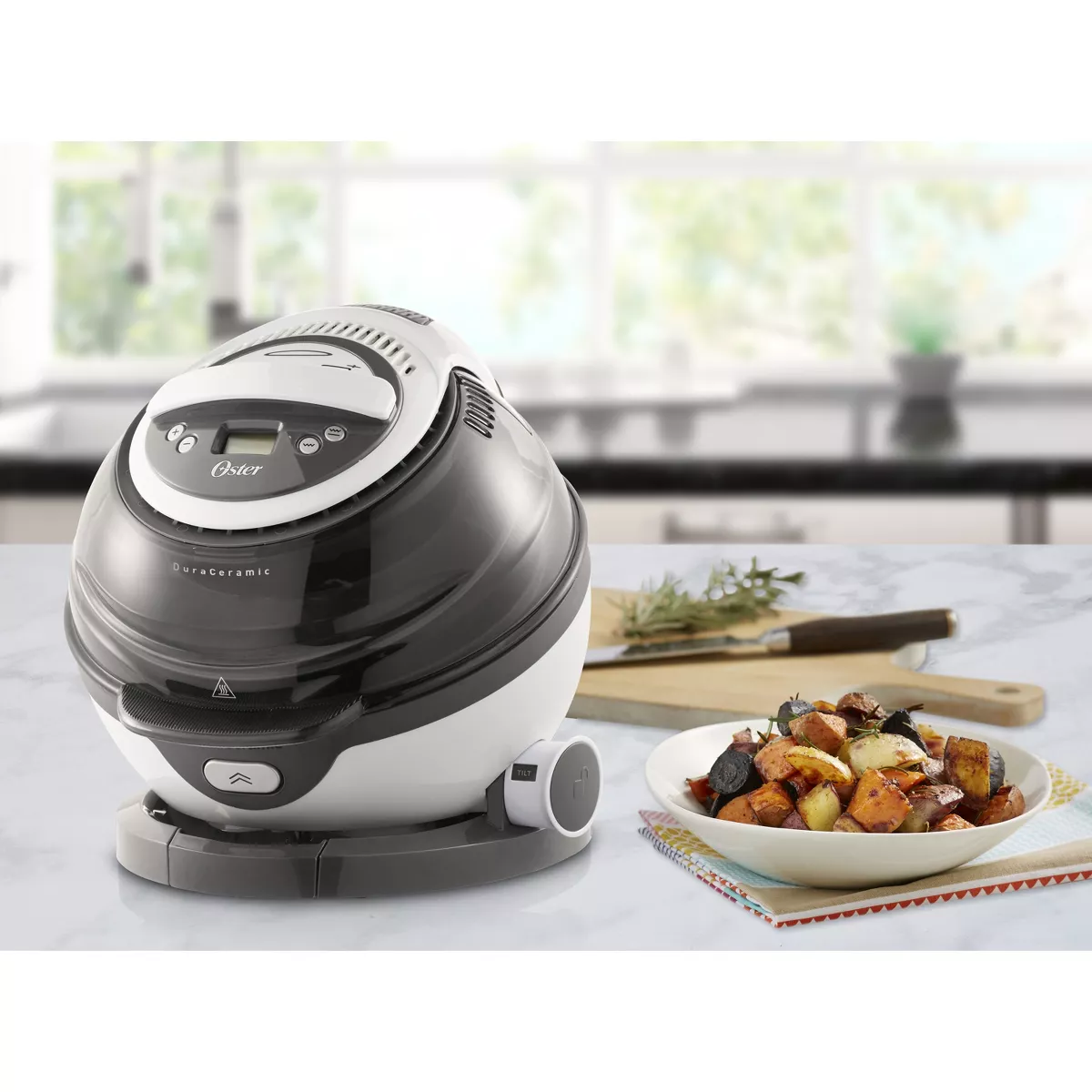 Oster DuraCeramic 4.2qt Air Fryer - White Ckstaf-Teco
