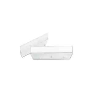 Smead Easy Slide Hanging Folder Tab 1/3 Tab 3 1/2 in Clear 18/Pack 64626