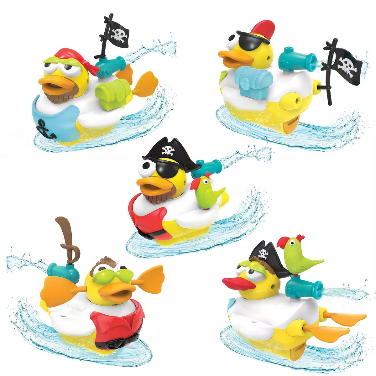 Yookidoo Jet Duck - Create a Pirate Bath Toy