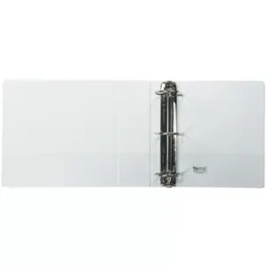 Samsill Earth's Choice Eco-Friendly View Binder, 4 Inch D-Rings, White