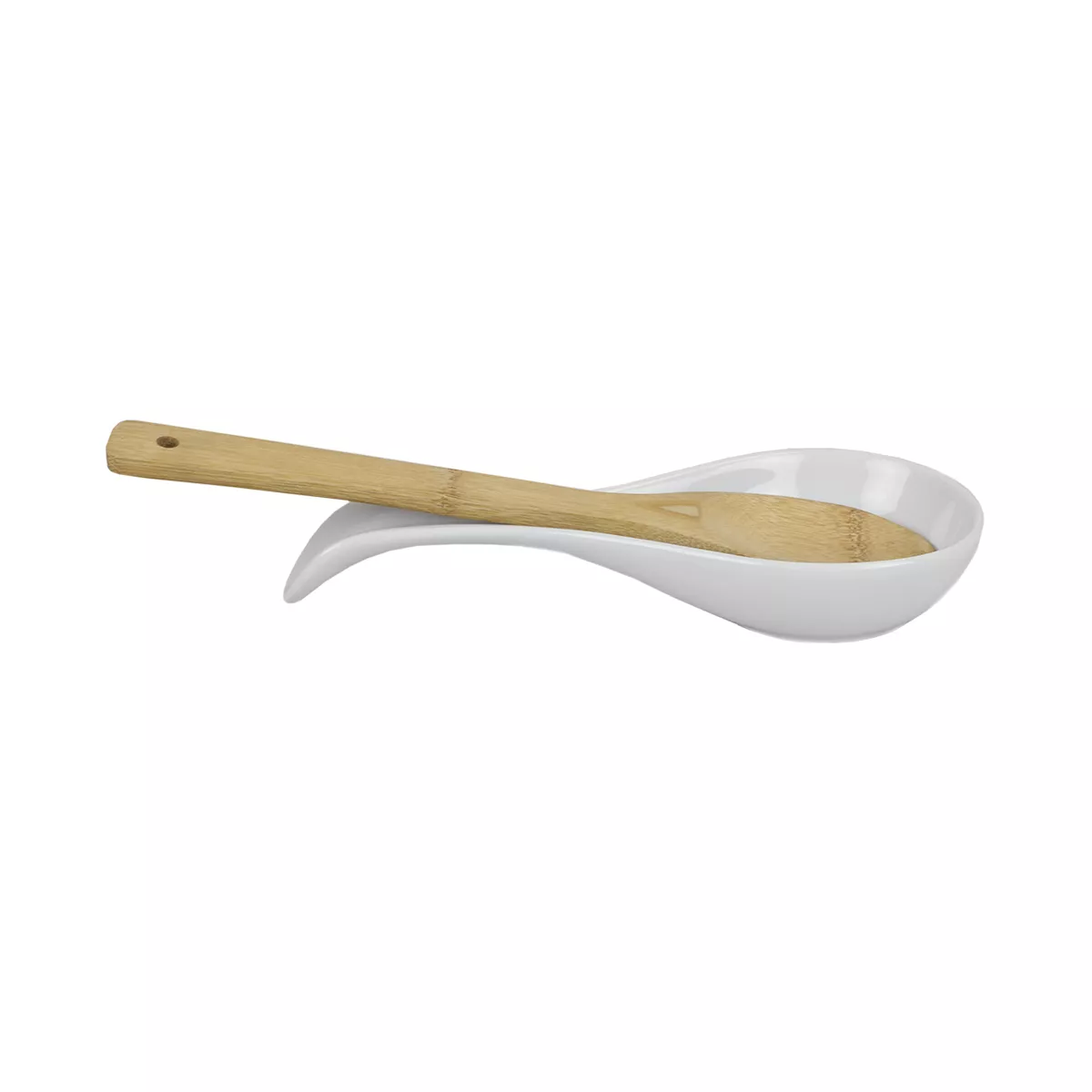 Home Basics Ceramic Spoon Rest