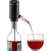Ivation Electric Wine Aerator and Dispenser, Rechargeable Automatic Wine Pourer with Touch Button Control