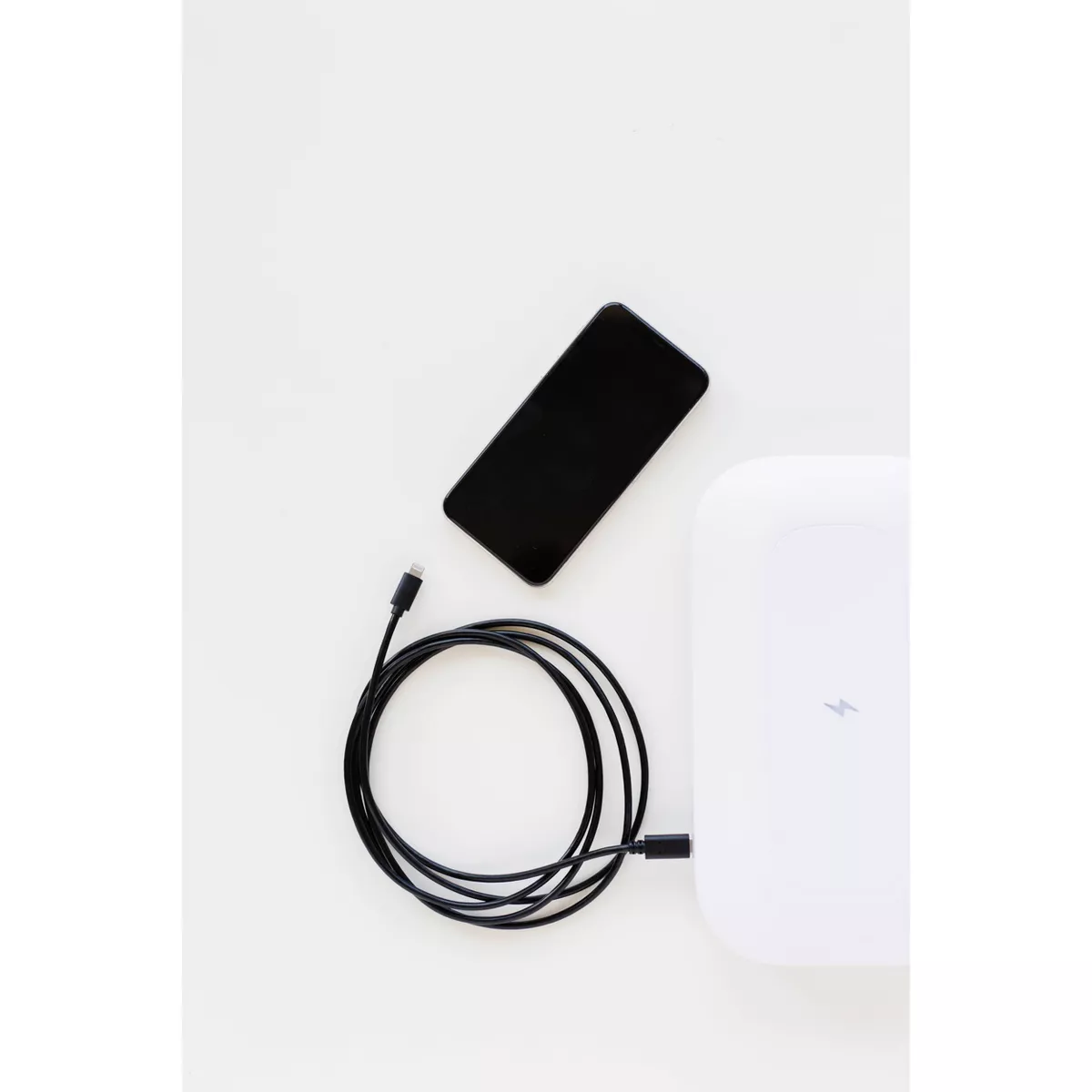 PhoneSoap Cable Lightning to USB-A 6' - Black