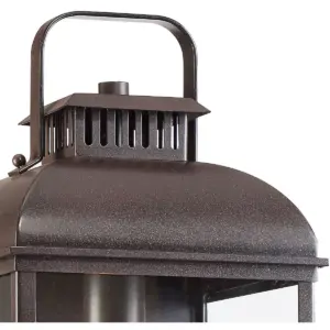 John Timberland Rustic Outdoor Wall Light Fixture Rust 13
