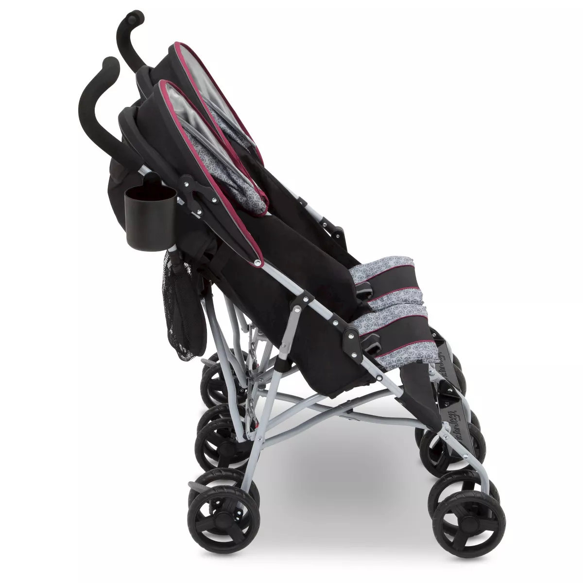 Jeep Scout Double Stroller - Lunar Burgundy