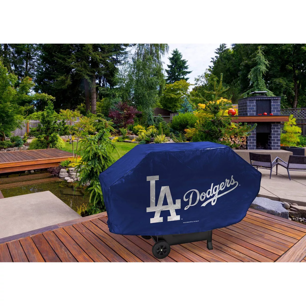 MLB Los Angeles Dodgers Deluxe Grill Cover