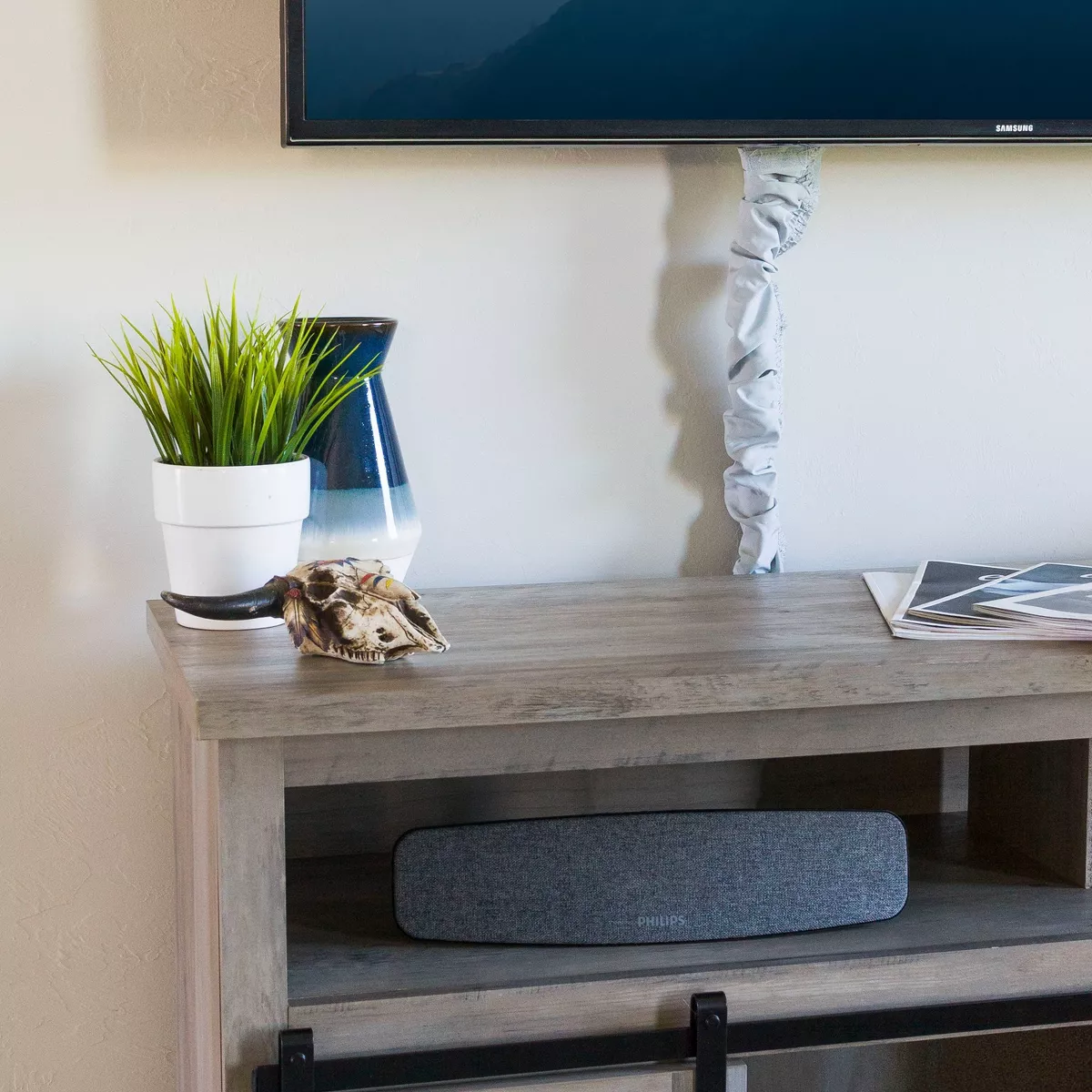 Philips HD Fabric Contour Series Indoor Passive Antenna - Gray