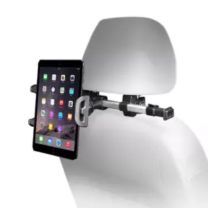 Macally Dual Position Car Seat Head Rest Mount and Holder, 7