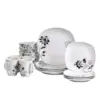 16pc Porcelain Rebecca Dinnerware Set - Tabletops Gallery