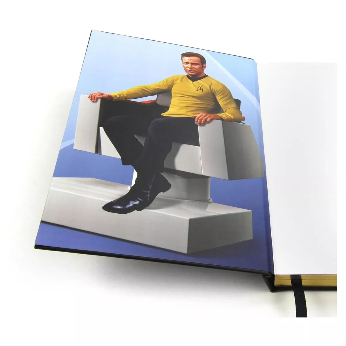 Crowded Coop, LLC Star Trek: The Original Series Captain Log Hardcover Journal