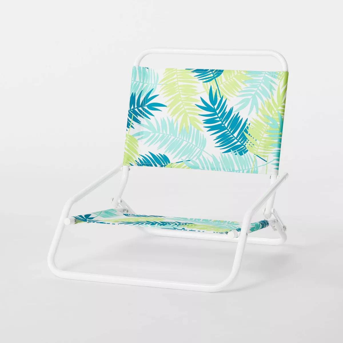 Sand Chair Green Leaves - Sun Squad™