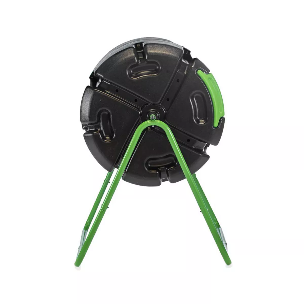 FCMP Outdoor HF-RM4000 HOTFROG Roto 37 Gallon BPA Free Plastic Rotating Tumbling Spinning Composter Compost Bin