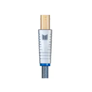 Monolith USB Digital Audio Cable - USB A to USB B - 2 Meter, 22AWG, Oxygen-Free Copper, Gold-Plated Connectors