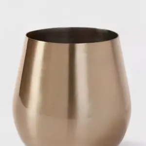 18.3oz Stainless Steel Stemless Wine Glass Gold - Threshold™