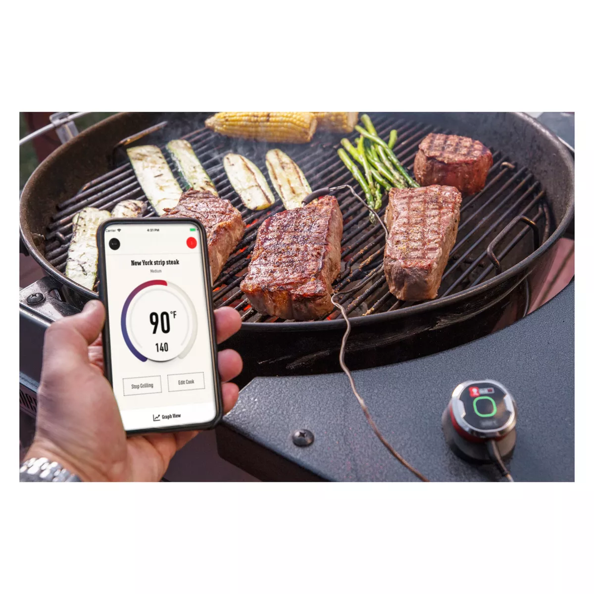 Weber iGrill Mini Digital Bluetooth Thermometer
