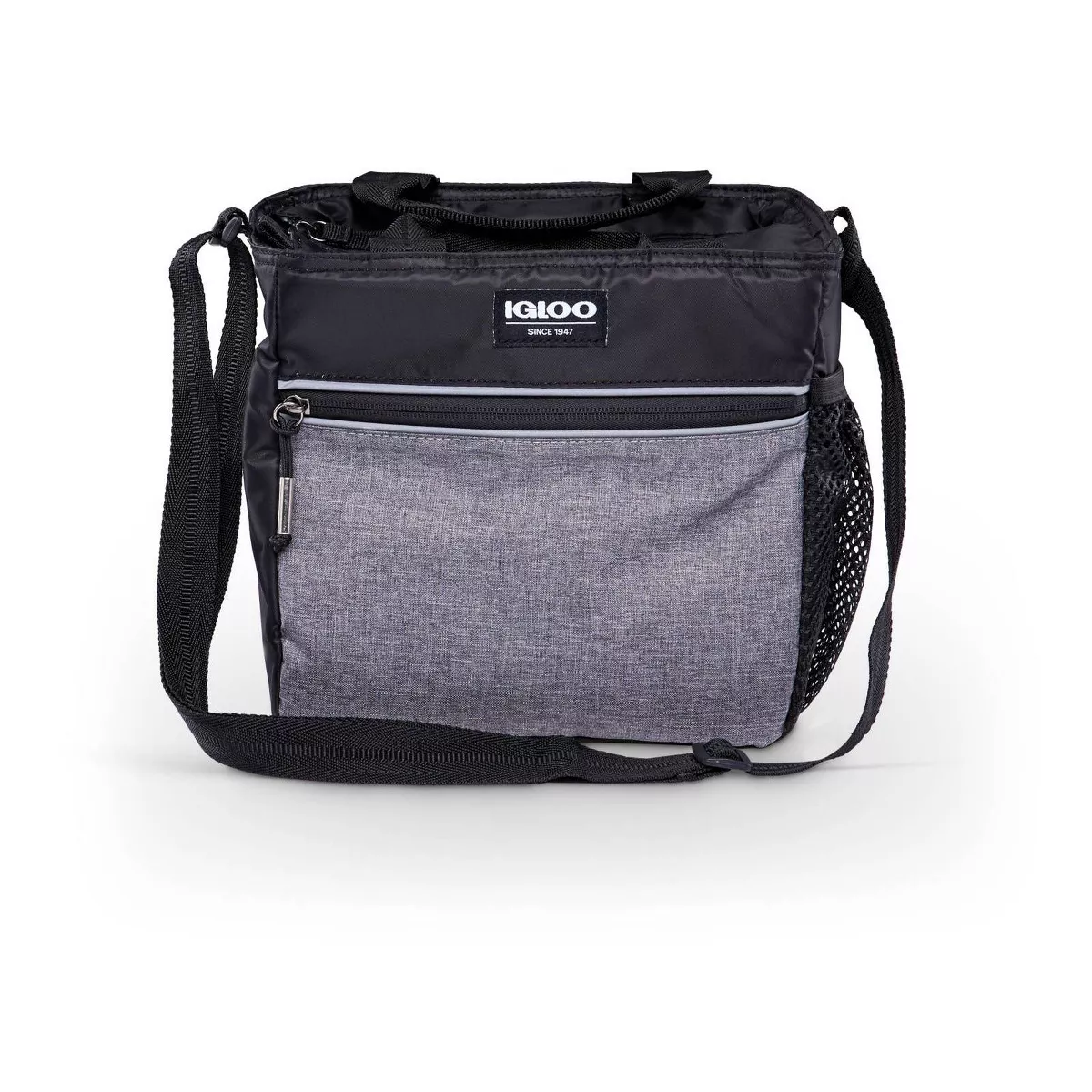 Igloo 9 Can Balance Mini City Cooler Lunch Tote- Gray/Black