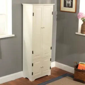 Extra Tall Cabinet - Antique White
