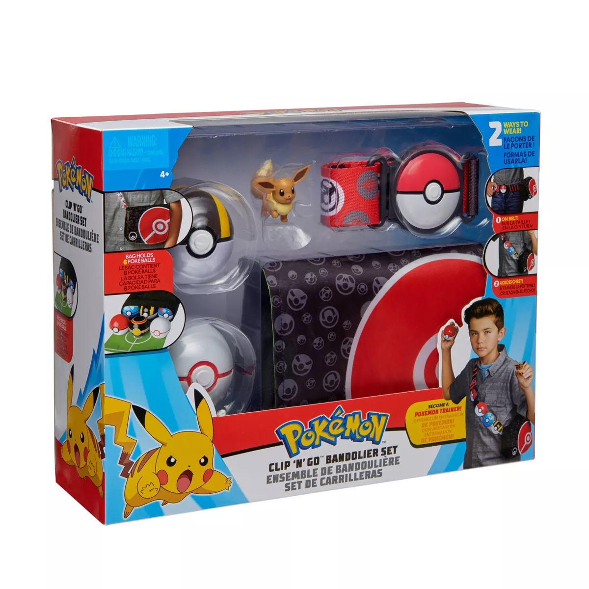 Pokemon Clip 'n' Go Bandolier Set
