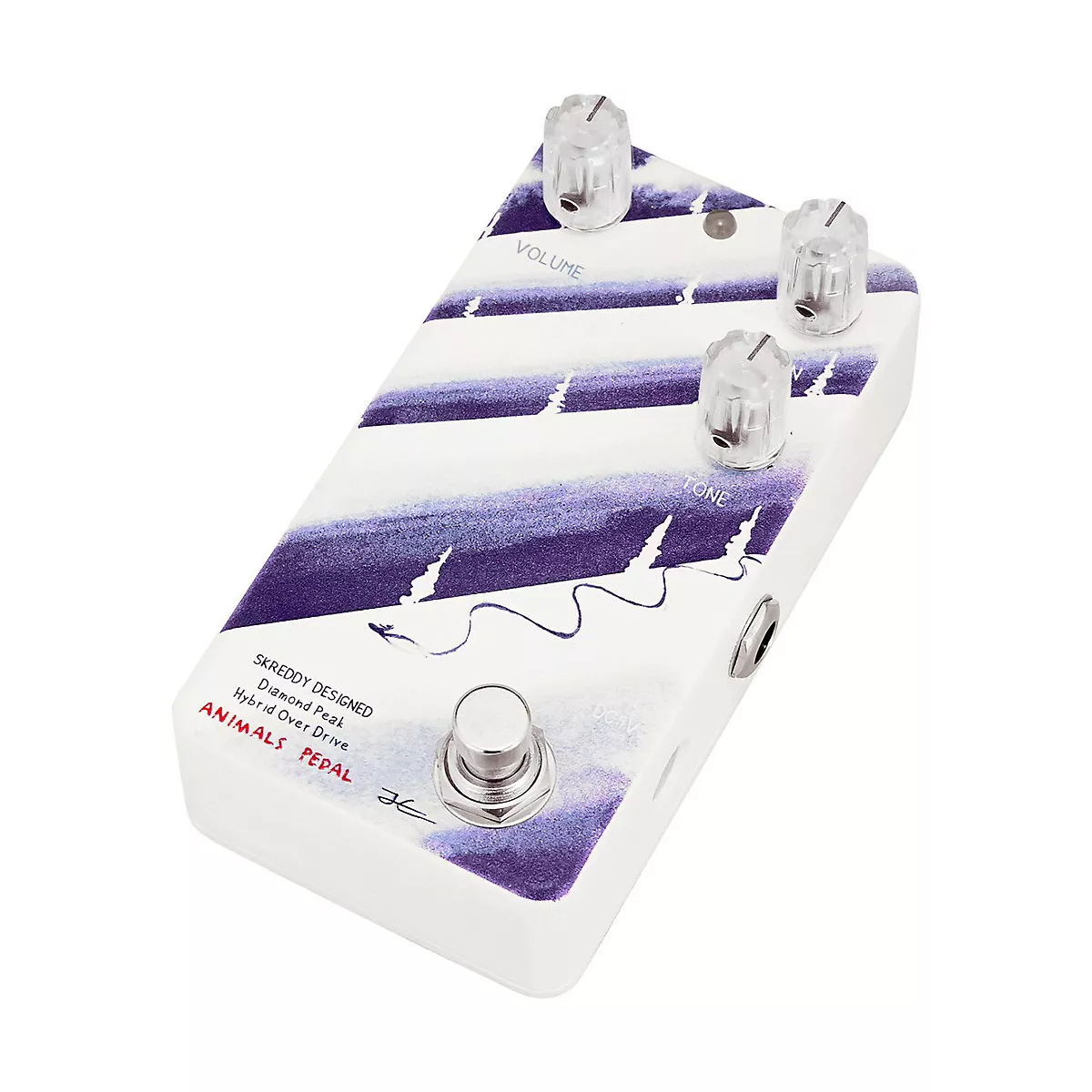 Animals Pedal Diamond Peak Hybrid Overdrive Effects Pedal